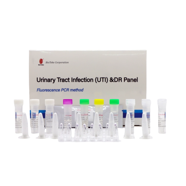 Infección del tracto urinario (UTI) y panel DR (método de PCR de fluorescencia) 