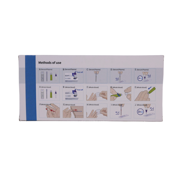 Kit de prueba rápida de AFP (ensayo inmunocromatográfico)