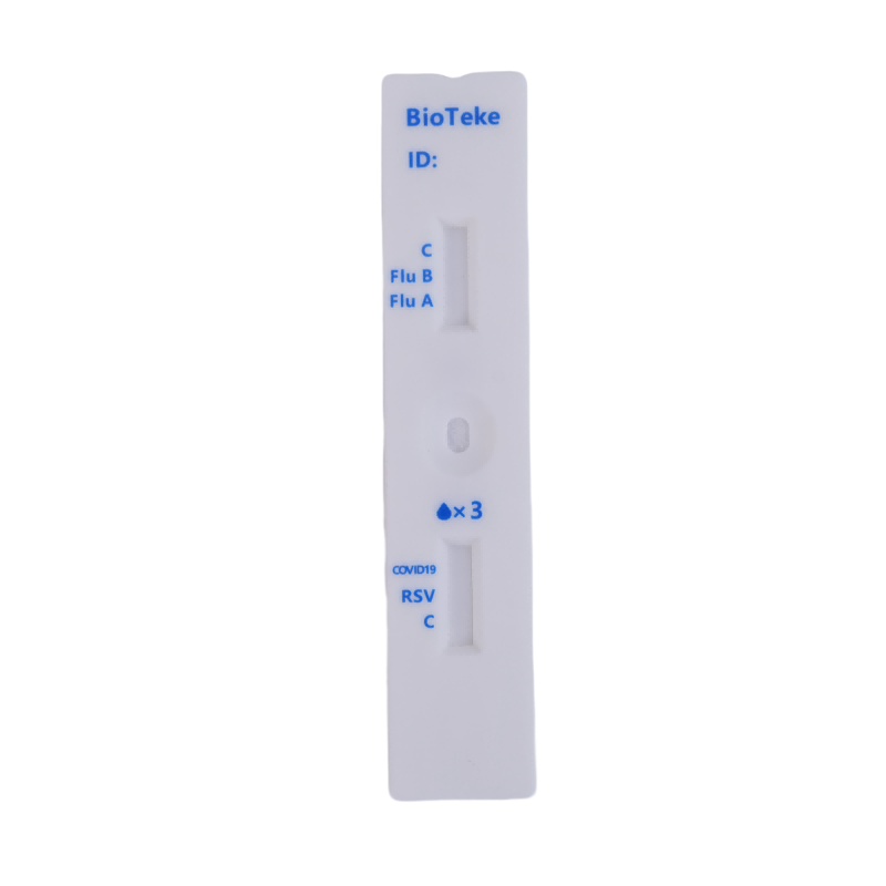 Bioteke 4 en 1 Covid-19, gripe A+B, Kit de prueba rápida de antígeno RSV