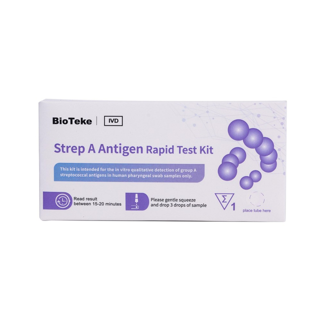 Estreptococo un kit de prueba rápido de antígeno