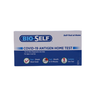 Prueba doméstica de antígeno Covid-19 (SARS-CoV-2) con certificación EUA 