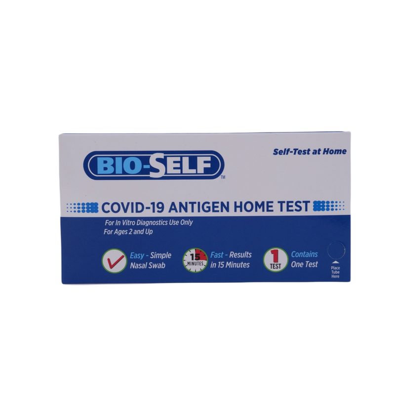 Prueba doméstica de antígeno Covid-19 (SARS-CoV-2) con certificación EUA 