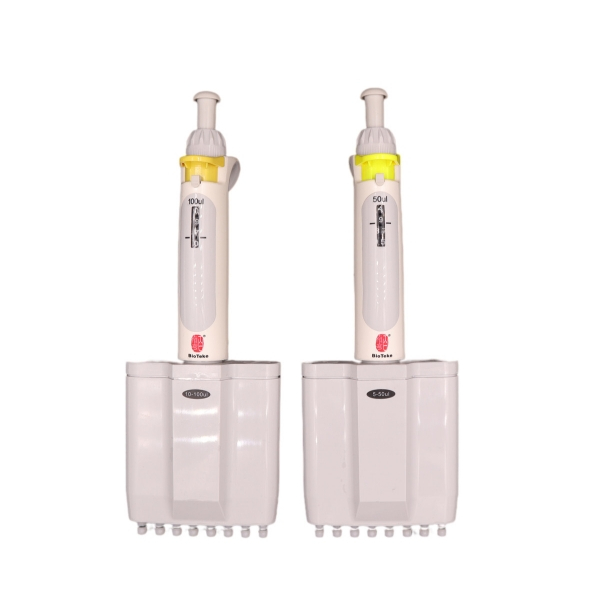 Manual del equipo de medición del volumen variable de 8 canales Micropipette