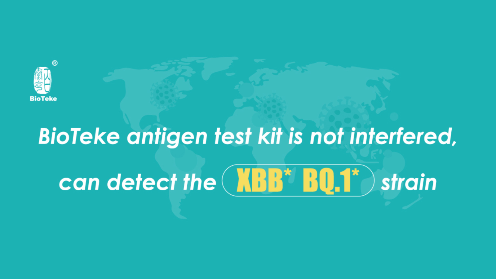 ¡Los kits de prueba de antígeno BioTeke SARS-CoV-2 pueden detectar cepas XBB y BQ.1!