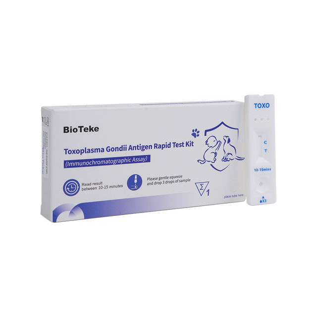 Kit de prueba rápida de antígeno Toxoplasma gondii (Toxo) (ensayo inmunocromatográfico) ICA2301-15