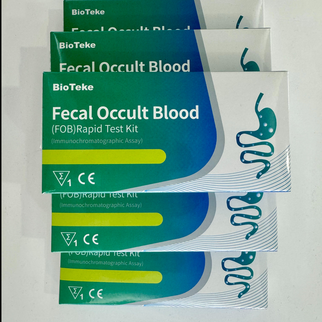 Kit de prueba rápida de sangre oculta fecal (FOB) (ensayo inmunocromatográfico)