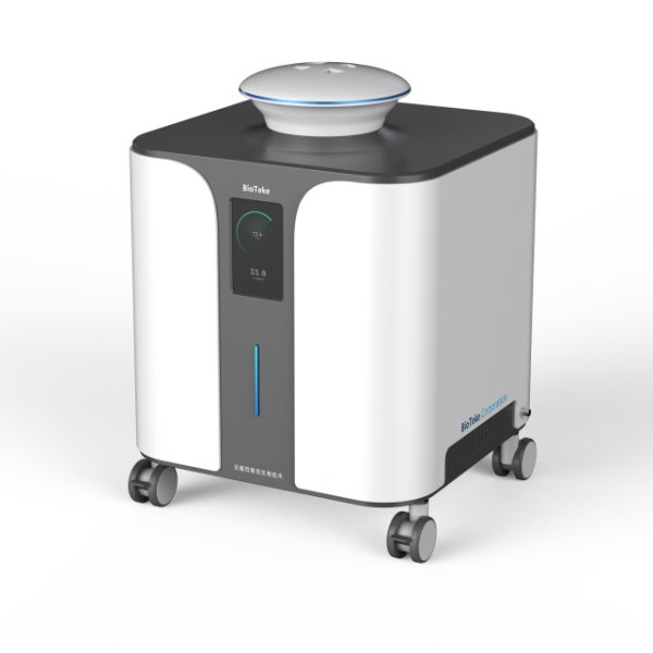 Esterilizador portátil de peróxido de hidrógeno con grabación de datos de bajo consumo, fácil de usar 