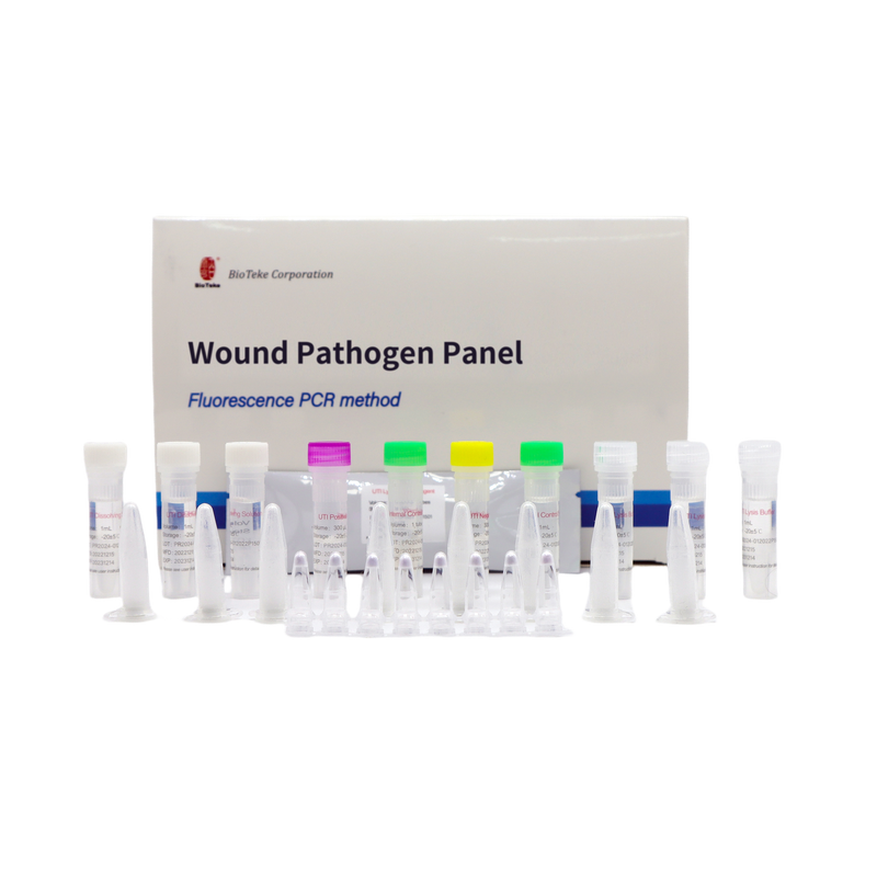Panel de patógenos de herida (método de PCR de fluorescencia) PR2028-WP01