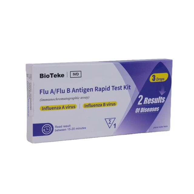 Kit de prueba rápida de antígeno de gripe A / gripe B 