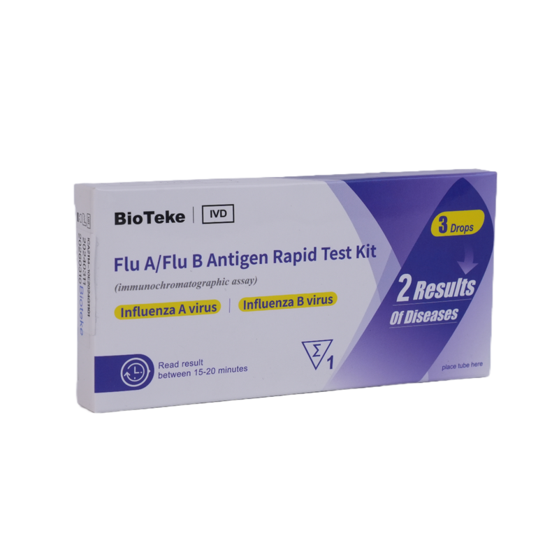 Kit de prueba rápida de antígeno de gripe A / gripe B 