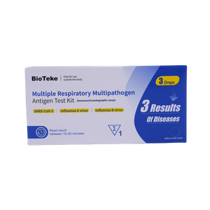 Bioteke 3 en 1 Kit de prueba rápida de antígeno A+B Antígeno A+B