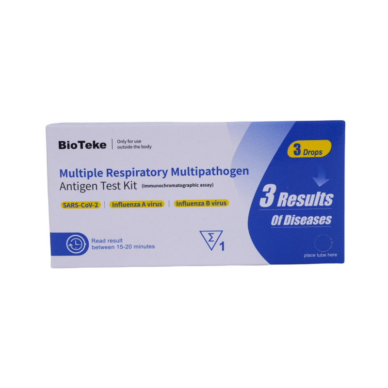 Kit de prueba de antígeno multipatógeno respiratorio múltiple （3 Resultados）