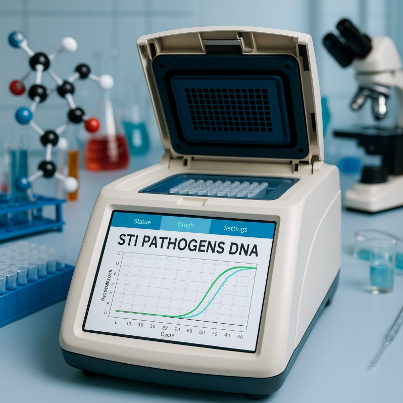 Solución de detección de infección (ITS) de transmisión sexual totalmente automatizada | Muestras adentro, resultados