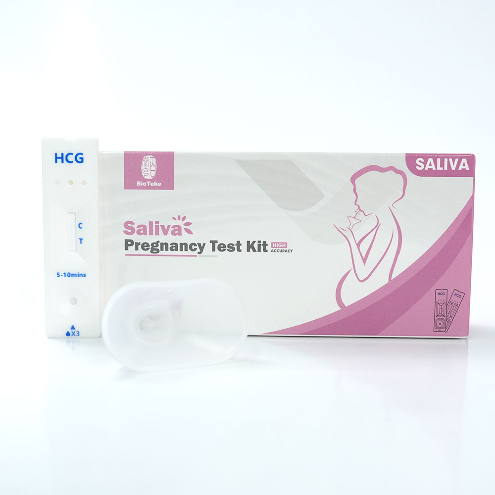 kit de prueba de hcg en saliva