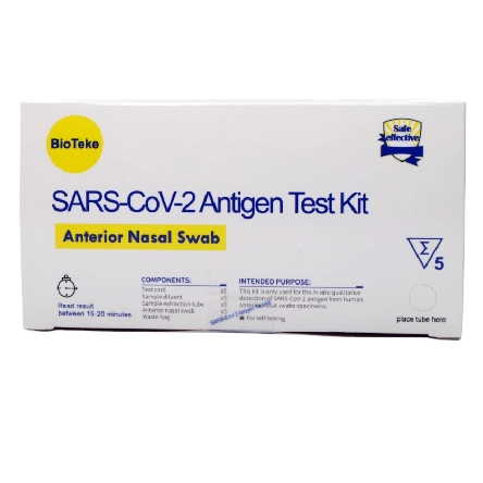 Kit de prueba rápida de antígeno SARS-Cov-2 (hisopo nasal anterior)