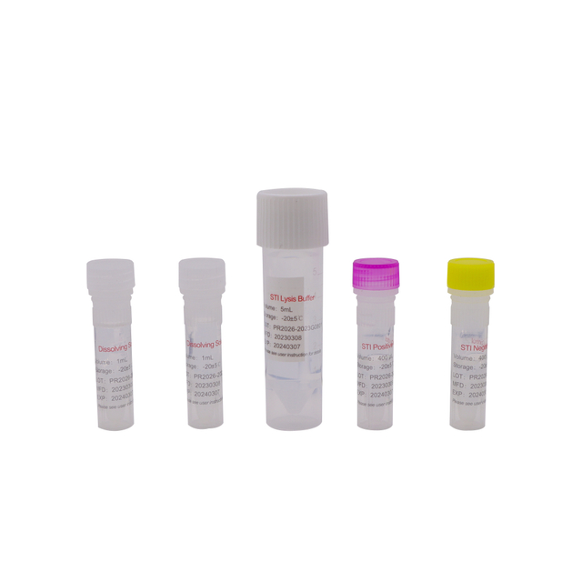 Kit de detección de infección de transmisión sexual (STI) PR2026-ST02 (método de PCR de fluorescencia)