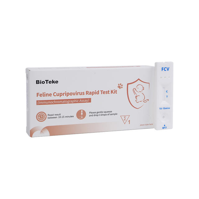 Kit de prueba rápida de Cupripovirus (FCV) felino (ensayo inmunocromatográfico) ICA2301-13