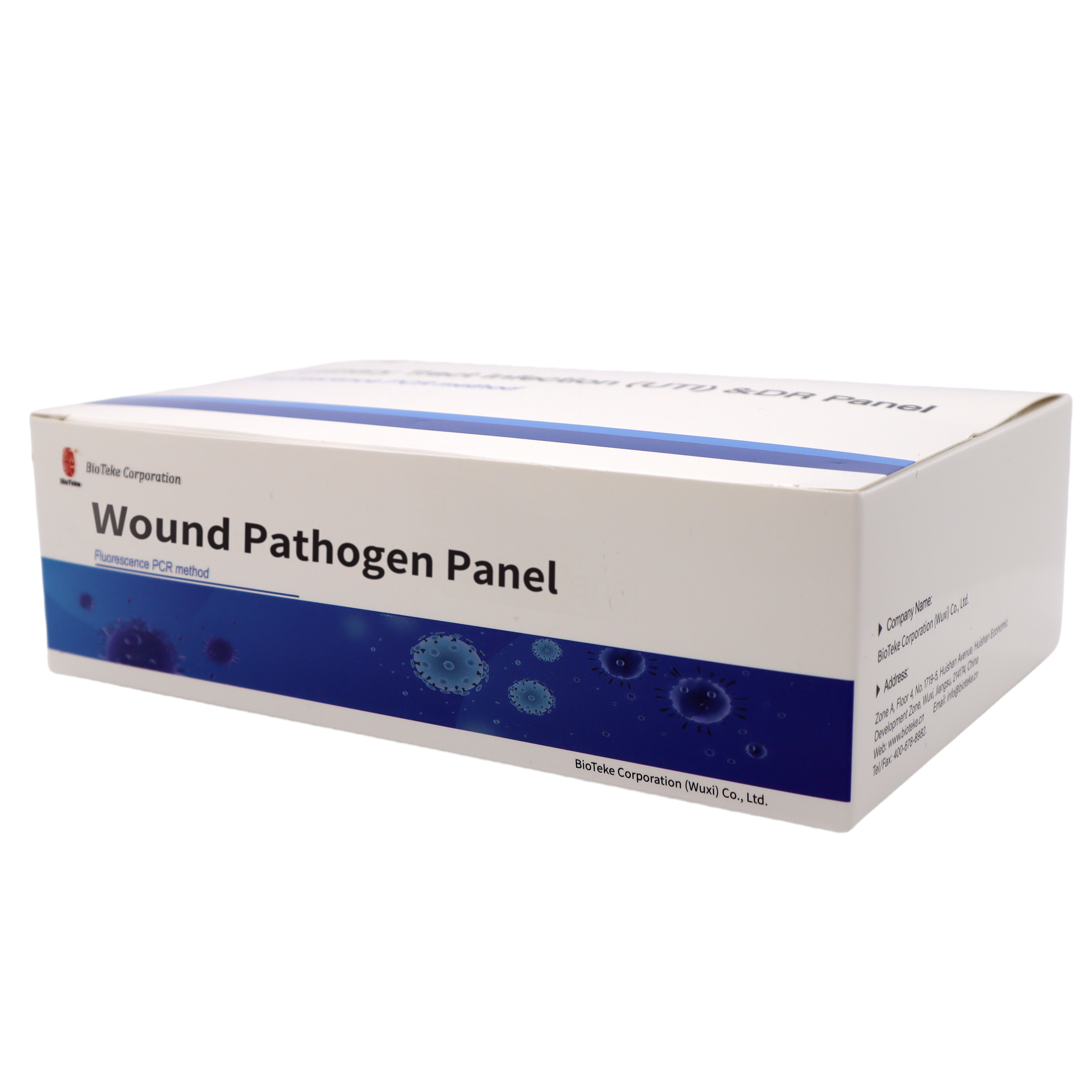 Panel de patógenos de herida (método de PCR de fluorescencia) PR2028-WP01