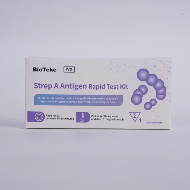Kit de prueba rápida de antígeno Strep A
