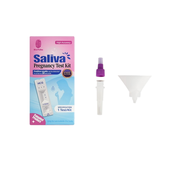 Kit de prueba de embarazo de saliva